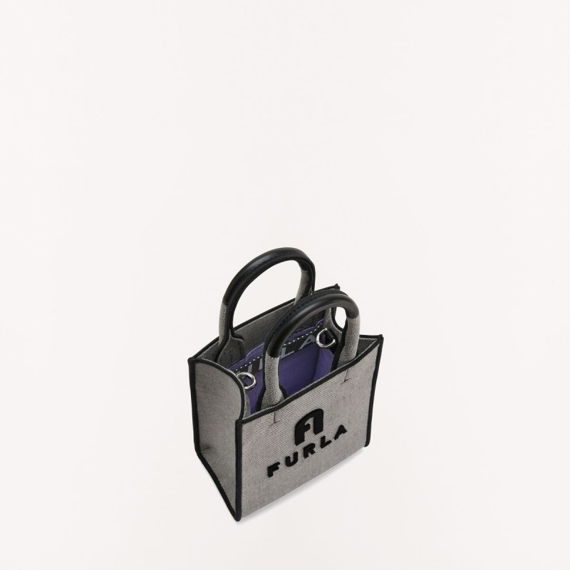 Totes Furla OPPORTUNITY Damske Čierne | 3462-THBJA