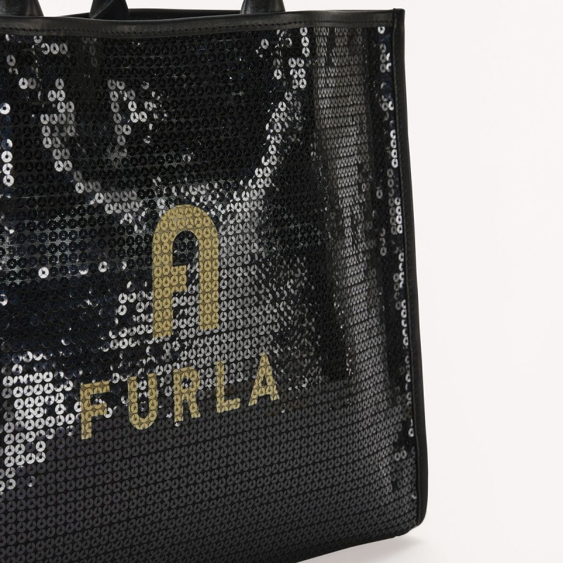 Totes Furla OPPORTUNITY Damske Čierne | 3605-NLUPV