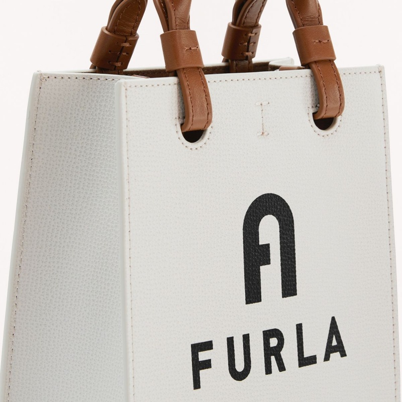 Totes Furla VARSITY STYLE Damske Čierne | 6749-QDVSF